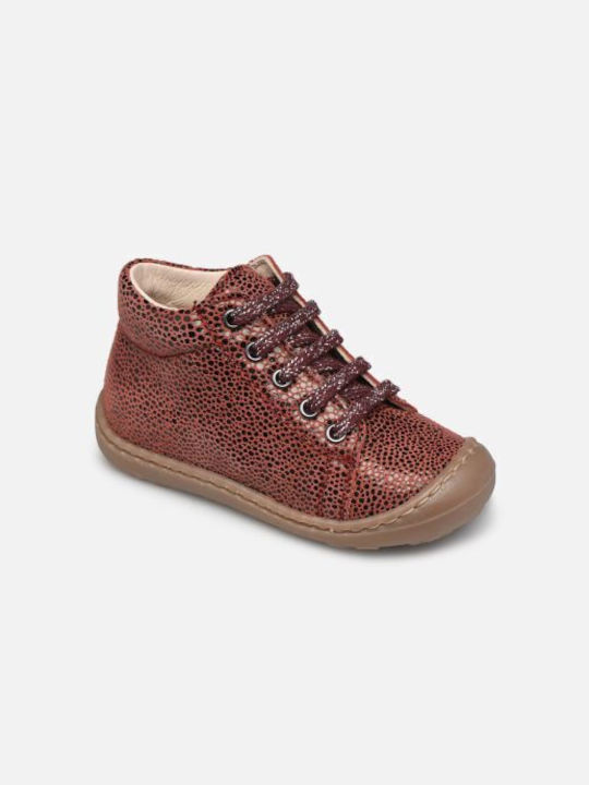 Bopy Kids Boots with Lace Burgundy