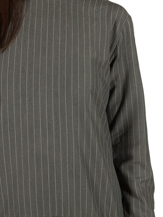 Mini Kleid mit Rüschen Gray