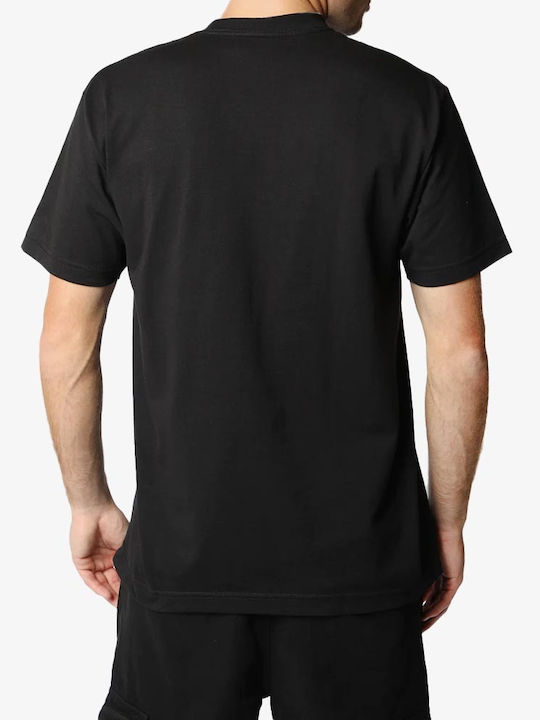 HUF X T-shirt Bărbătesc cu Mânecă Scurtă Black