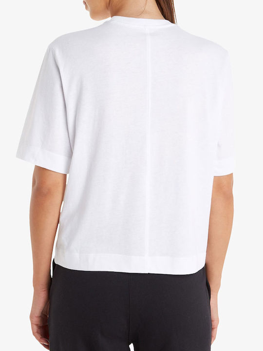 Calvin Klein Women's Athletic T-shirt White