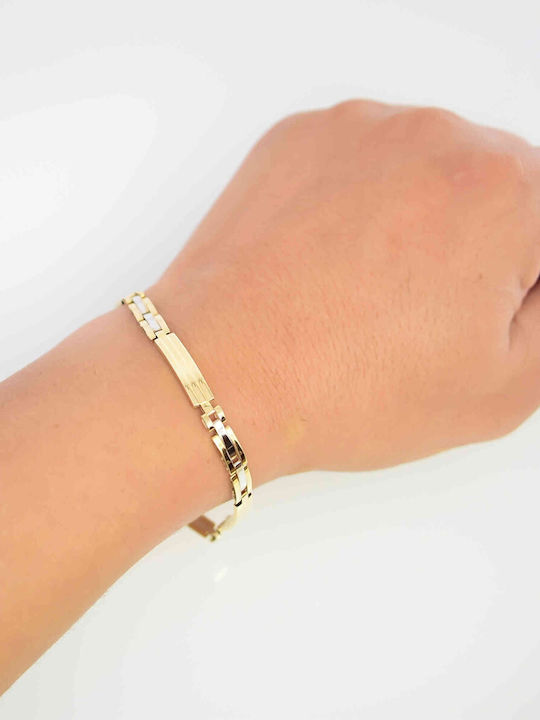 Katsigiannis Bracelet Handcuffs made of Gold 14K