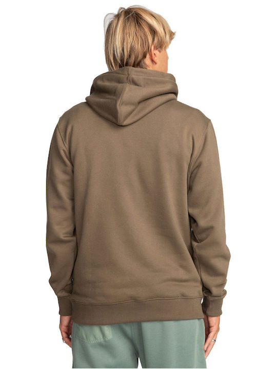 Take Care Sweatshirt with Hood Bark.