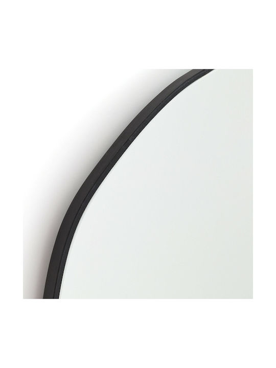 La Redoute Interieurs Oglindă de Perete cu Negru Ramă din Metalic 13x74.5cm 1buc