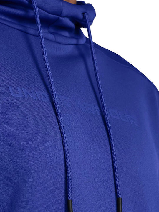 Graphic Hanorac Fleece Albastru