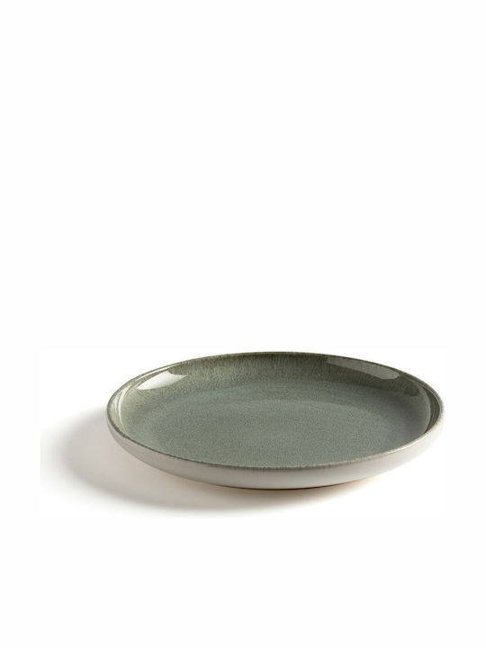 La Redoute Interieurs Platou La mică adâncime Ceramică Verde cu Diametru 26cm 6buc