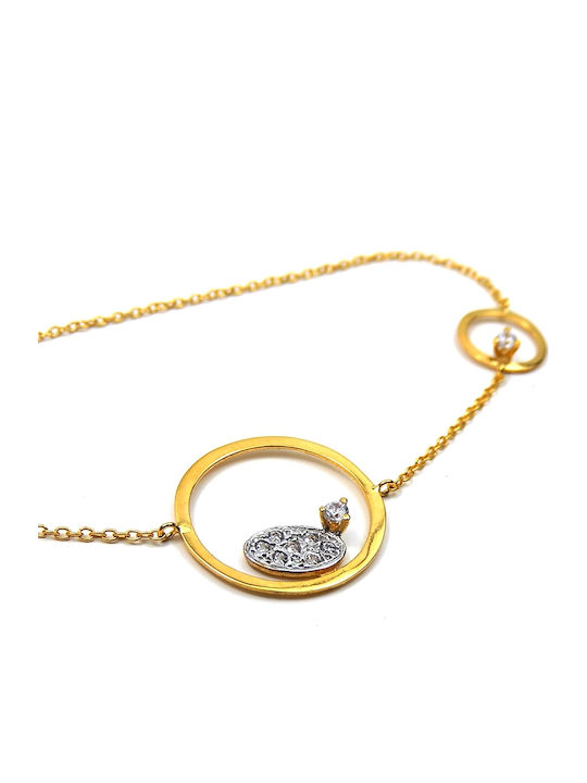 Wertvolles Frauen Armband Gold 14K