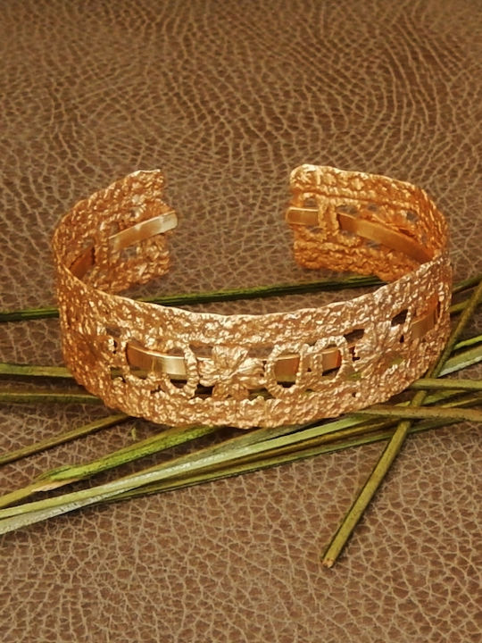 Polytimo Damen Armband aus Messing Vergoldet