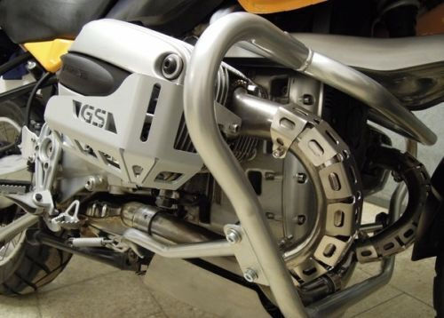 Moto Discovery Motorrad-Auspuffschutz BMW R 1150 Silber