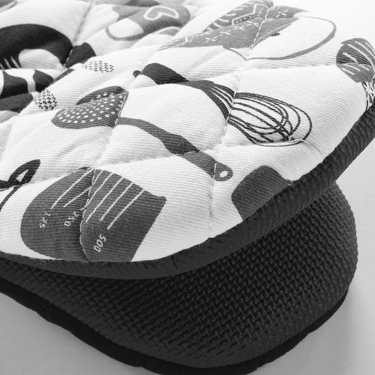 Neoprene Oven Mitt Black