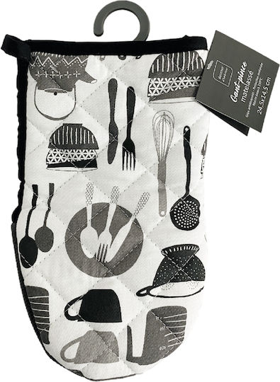 Neoprene Oven Mitt Black