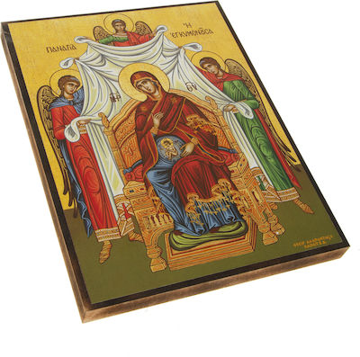 Wooden Holy Mary Icon 26x20cm