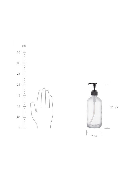 Butlers Дозатор Glass Transparent 500мл