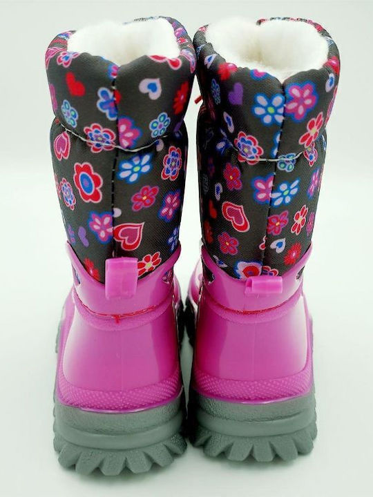 Kids Wellies Fuchsia