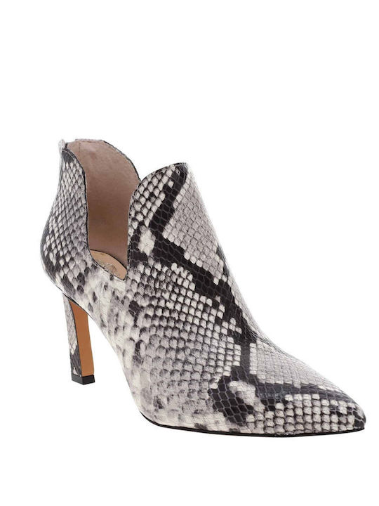 Leder Damen Knöchelstiefel Mehrfarbig