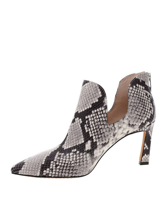 Leder Damen Knöchelstiefel Mehrfarbig