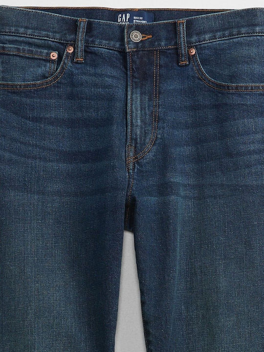 GAP Men's Jeans Pants in Straight Line Blue