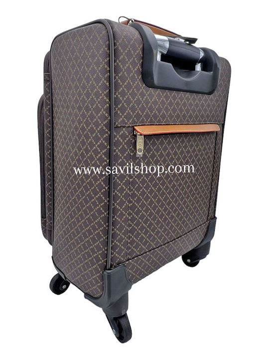 La Tour Eiffel Medium Brown Suitcase La Tour Eiffel Medium Brown Suitcase
