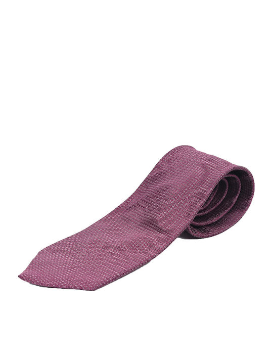 CC Collection Corneliani Silk Men's Tie Printed Purple