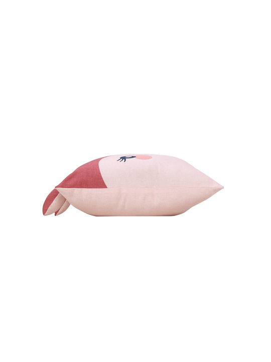 Crib Decorative Pillow Pink 40x40cm