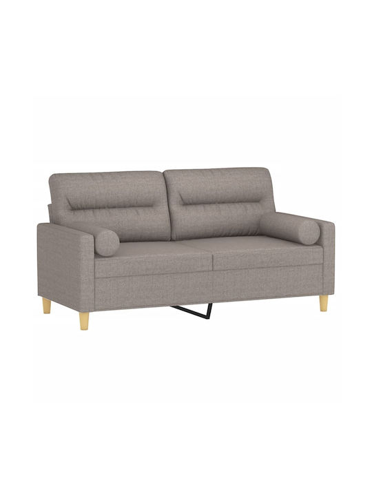 Cu două locuri Canapea Taupe 158x77x80cm.
