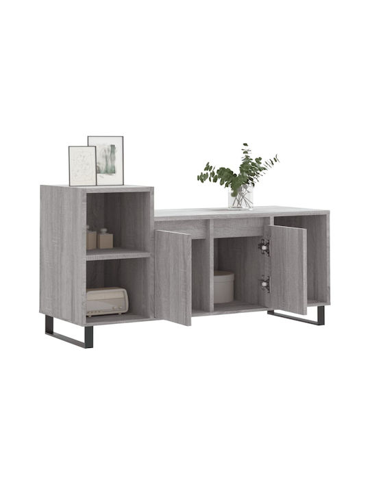 Έπιπλο Τηλεόρασης Γκρι Sonoma Μ100xΠ35xΥ55cm