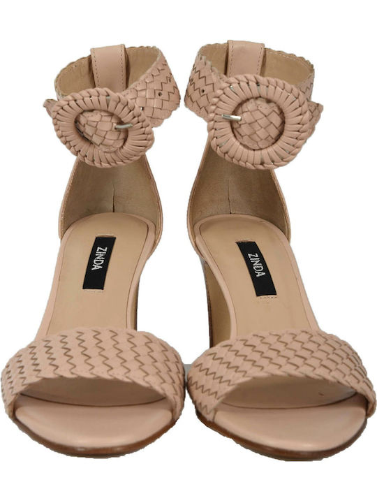 Sandalen Beige