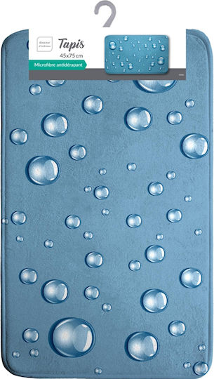 Atmosphera Αντιολισθητικό Πατάκι Μπάνιου Lc Bubble 1801897 Μπλε 45x75εκ.