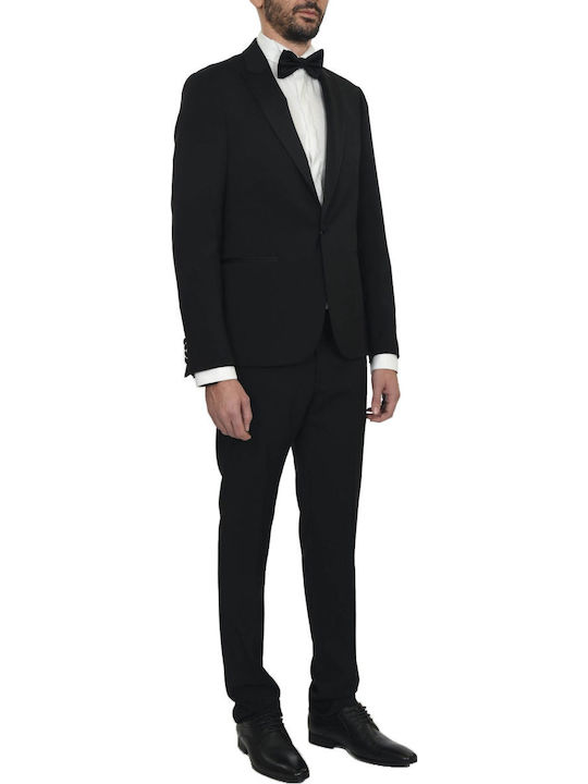 Pal Zileri Men's Winter Suit Black