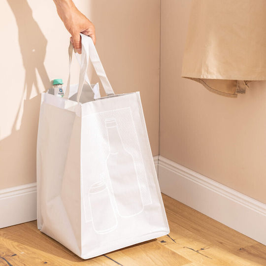 Navaris Abfalleimer Recycling Kunststoff Grün 30x30x43cm 1Stück