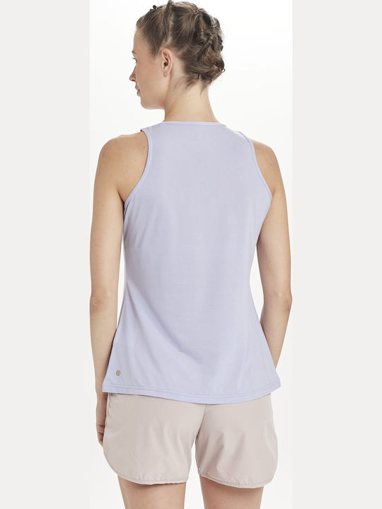 Women's Athletic Blouse Sleeveless Sweet Lavender