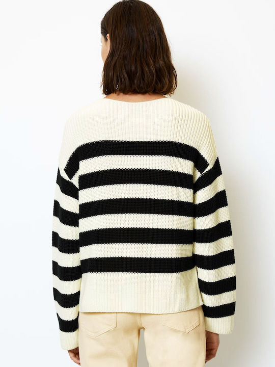 Marc O'Polo Women's Long Sleeve Sweater Striped RIGE