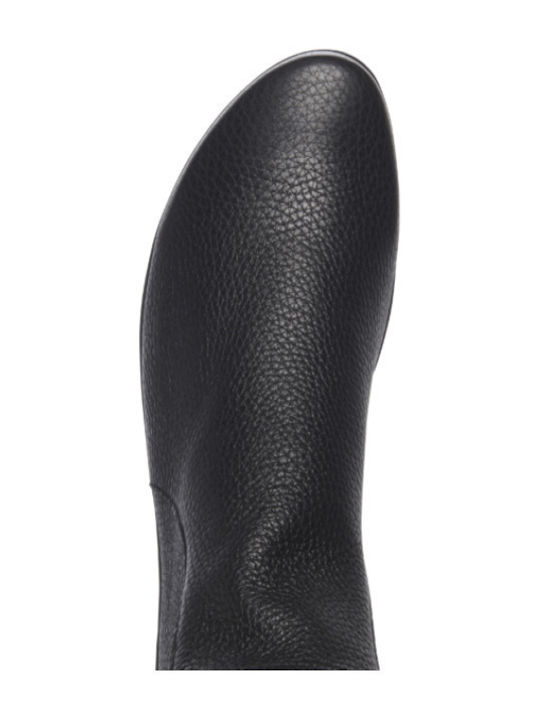 Baryky Leder Stiefeletten Damen Schwarz