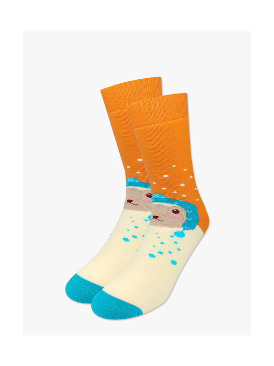 Axidwear Christmas Socks Orange