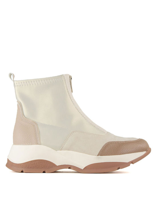 Silia D Boots Beige