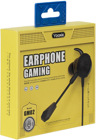 Yookie In-ear Handsfree with 3.5mm Connector Black