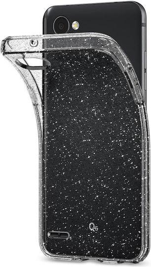 Spigen Liquid Crystal Glitter Back Cover Σιλικόνης Μπεζ (LG Q6)