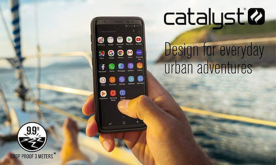 Catalyst Impact Protection Stealth Black Back Cover Πλαστικό Μαύρο (Galaxy S9)