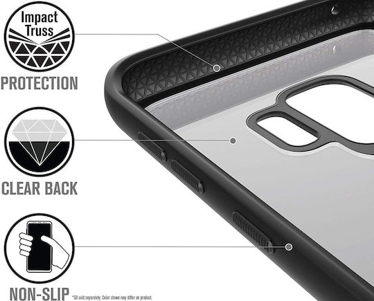 Catalyst Impact Protection Stealth Black Back Cover Πλαστικό Μαύρο (Galaxy S9)
