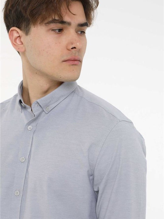 Langärmlig Hemd Gray