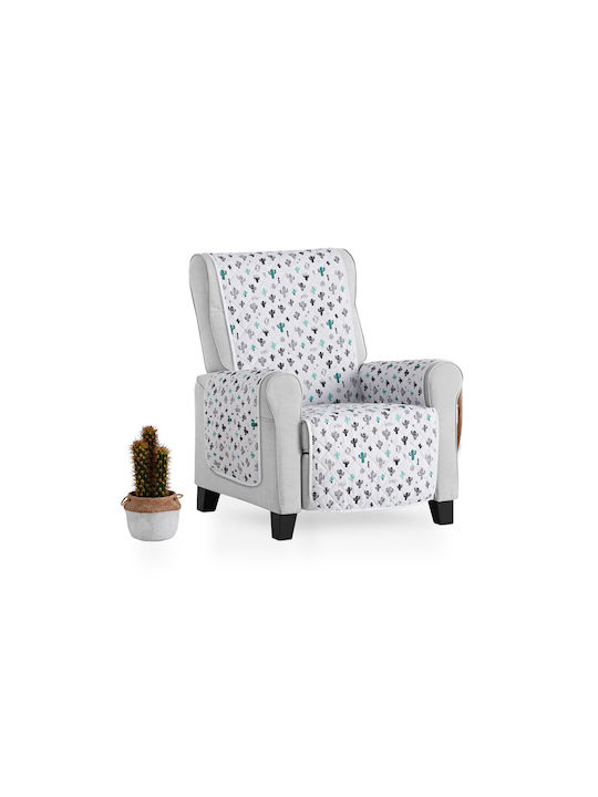 Aithrio Universal Quilt Elastic Cover for Two Seater Sofa Cactus 1pcs UNIVERSAL-QUILT-CACTUS-ΜΕΓΆΛΟΣ-ΔΙΘΈΣΙΟΣ