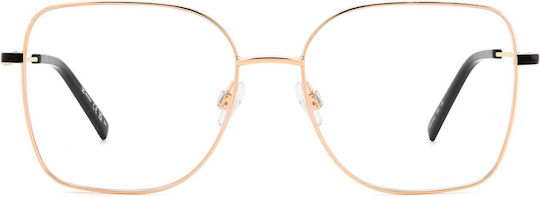 Missoni Metal Eyeglass Frame Gold MMI 0167 000