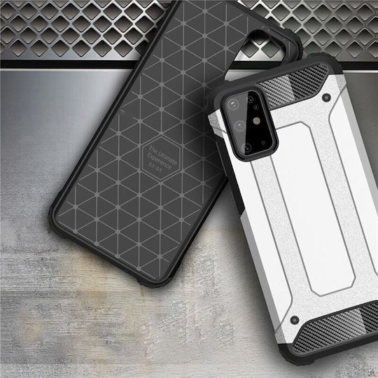 Hurtel Tough Armor Umschlag Rückseite Kunststoff Schwarz (Galaxy S20 Ultra)