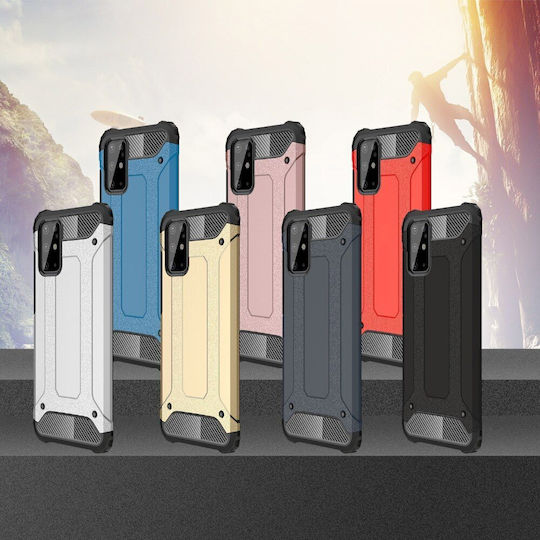 Hurtel Tough Armor Umschlag Rückseite Kunststoff Schwarz (Galaxy S20 Ultra)