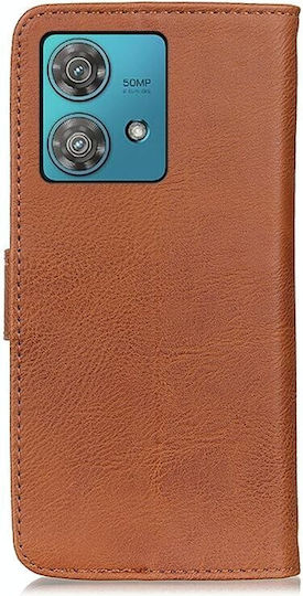 Neo Wallet Δερμάτινο Καφέ (Motorola Edge 40)