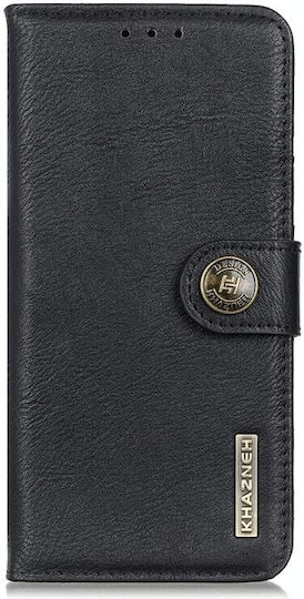 Neo Brieftasche Leder Schwarz (Motorola Edge 40)