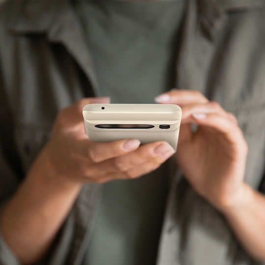 Spigen Thin Fit Back Cover Silicone / Plastic Beige (Google Pixel 8 Pro)