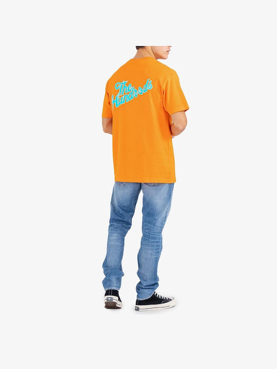 The Hundreds Stimulant Slant Men's Short Sleeve T-shirt Orange