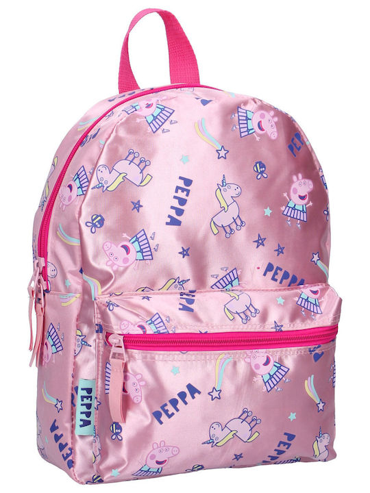 Peppa Pig School Bag Backpack Kindergarten in Pink color 8lt