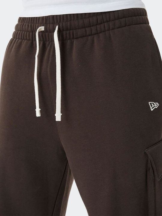 Cargo Jogger Collection Fw23 Cargo Sweatpants with Elastic Brown