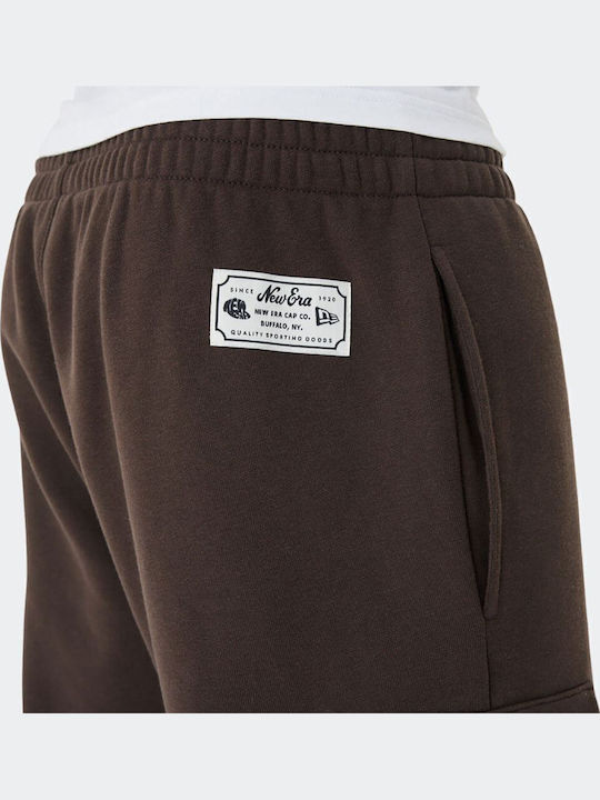 Cargo Jogger Collection Fw23 Cargo Sweatpants with Elastic Brown